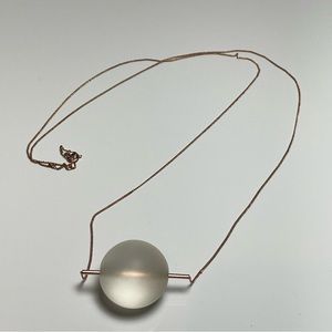 COS glass bead necklace